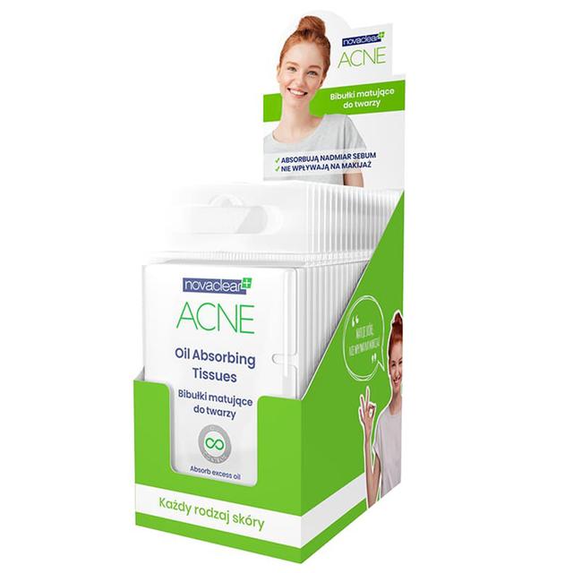 Novaclear - Acne Oil Absorbing Tissue - 50pcs