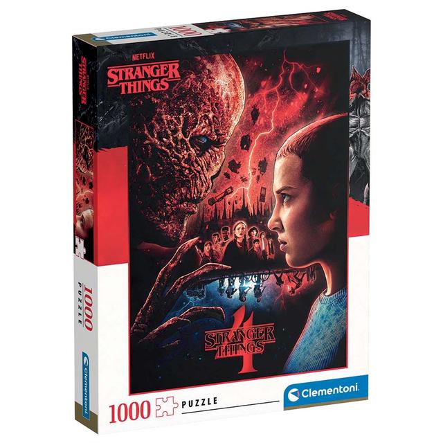 Clementoni - Stranger Things Puzzle - 1000pcs