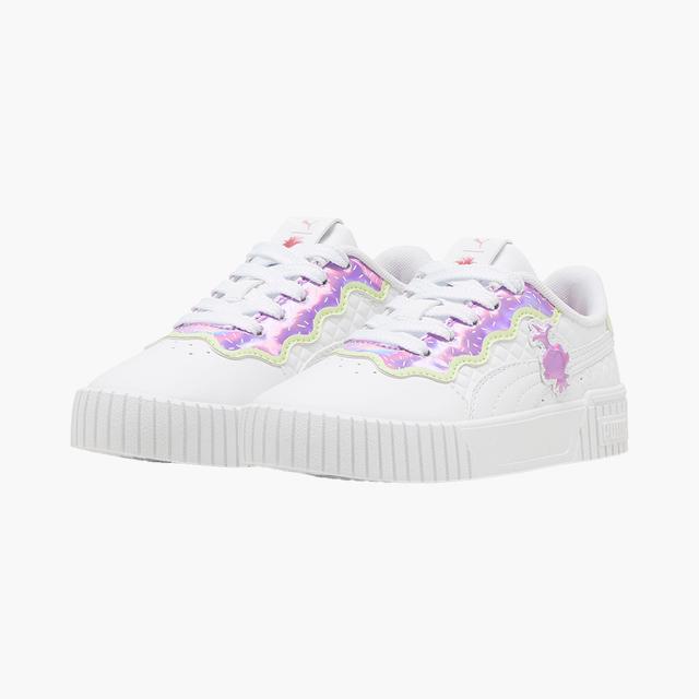 Puma - Carina 2.0 Trolls 2 Pre-School Sneakers - White