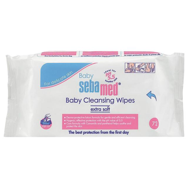 Sebamed - Baby Cleansing Wipes - 72 Wipes