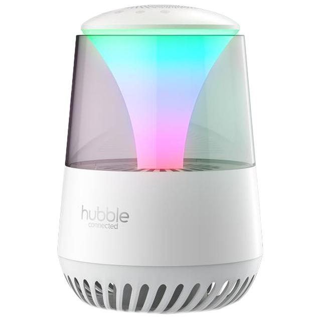 Hubble - Pure 3-in-1 Air Purifier W/ Two-Stage Filtration System - White