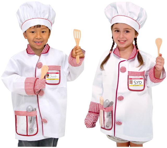 Melissa & Doug Chef Role Play Costume Set