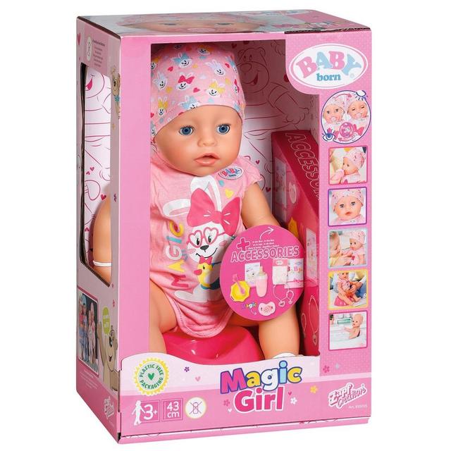 Baby Born - Magic Girl Doll - Pink - 43cm