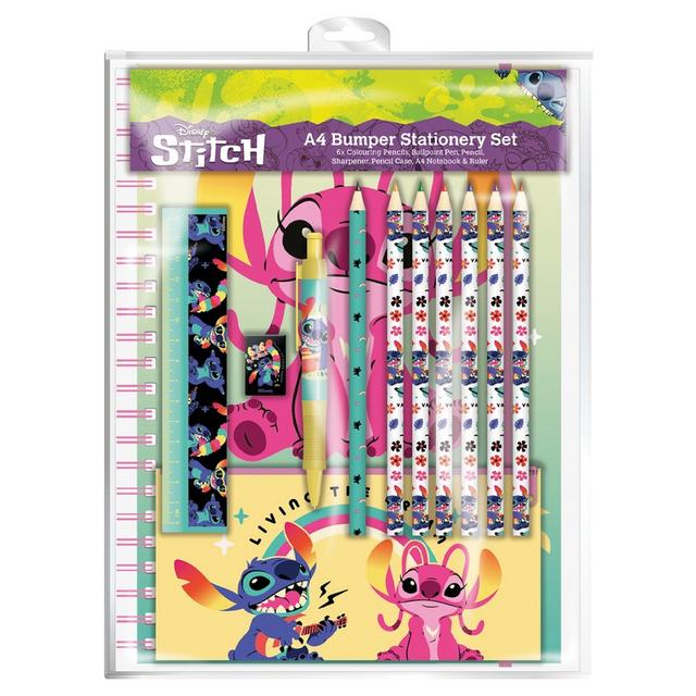 Pyramid International - A4 Bumper Stationery Set - Disney Stitch - 12pcs