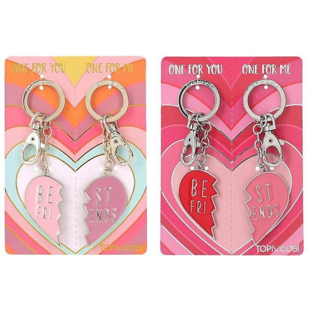 Top Model - Heart BFF Keyring Set - 2pcs