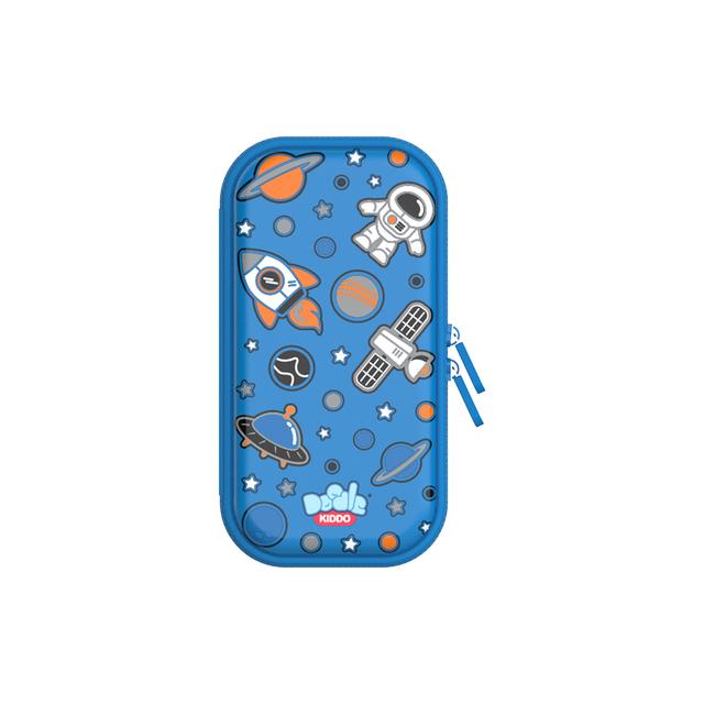 Doodle Kiddo - Space Themed Pencil Case - Blue