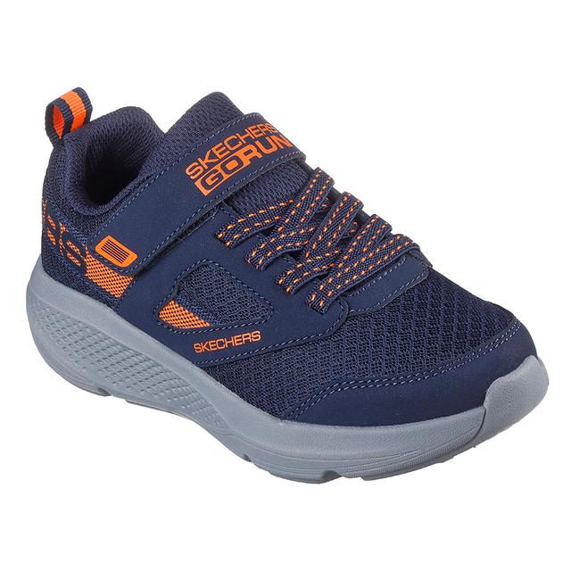 Skechers - Children Go Run Elevate Performance Shoes - Navy Blue/Orange