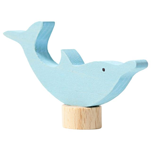 Grimm's - Decorative Figure - Dolphin - Blue