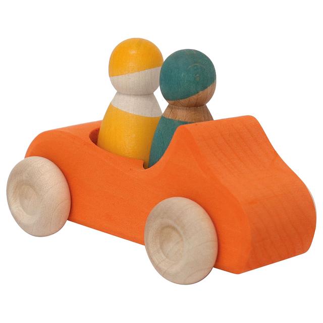 Grimm's - Off Road Wooden Convertible - 3pcs - Large - Orange