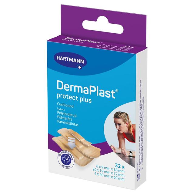 Dermaplast - Protect Plus Plasters - 32pcs