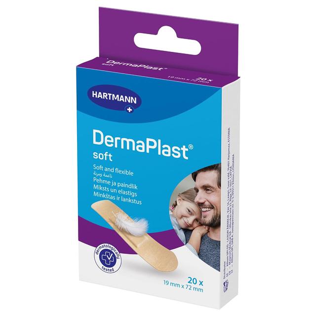 Dermaplast - Soft Plasters - Pack Of 20