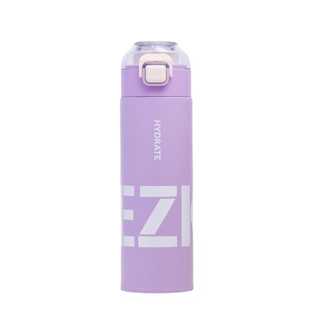 Eazy Kids - Stainless Steel Insulated Travel Water Bottle - 
 550ml - Purple