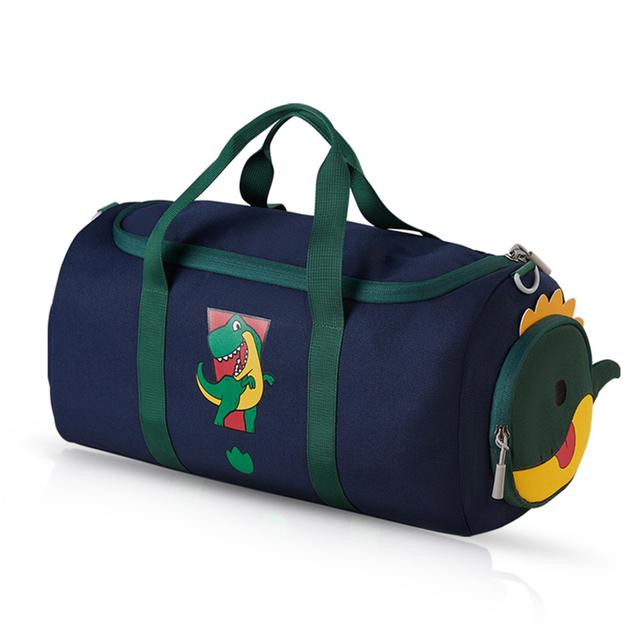 Nohoo - Kids Duffle Bag - Dino Blue