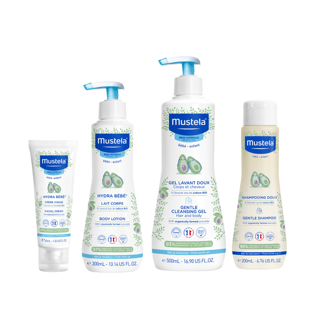 Mustela - Toddler Bath Set - 4pcs