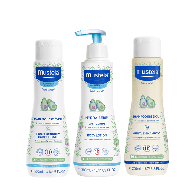 Mustela - Bath Time Routine For Normal Skin Set