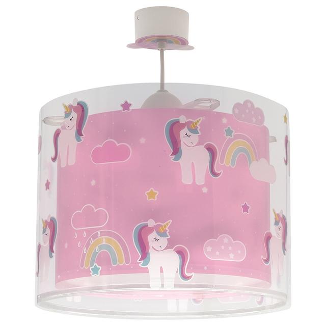 ChildrenLighting - Unicorns Pendant Lamp - Pink