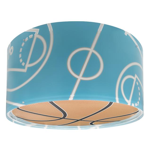 ChildrenLighting - Basketball Childrens Ceiling Lamp - Blue