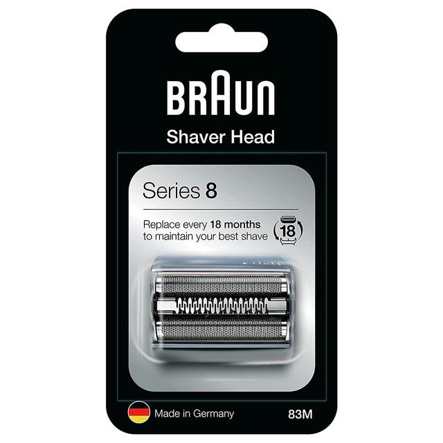 Braun - Series 8 Cassette Replacement Electric Shaver Head - Silver