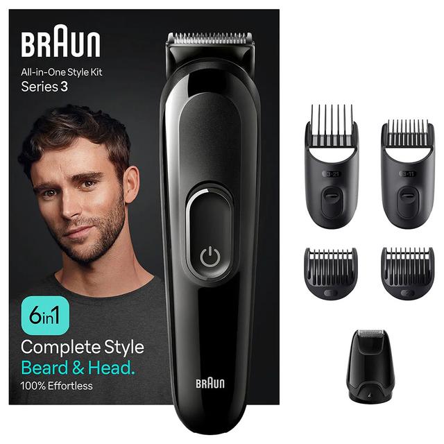 Braun - Series 3 6-in-1 Style Kit - Black