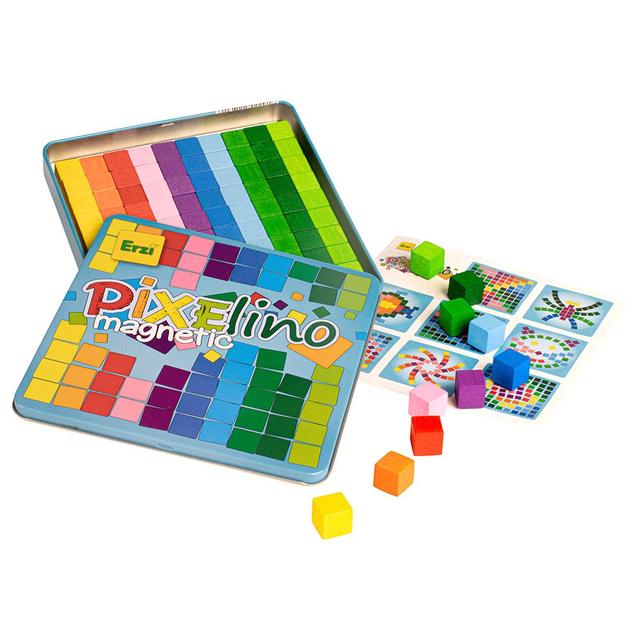 Erzi - Pixelino Magnetic Cube Toy - 100pcs