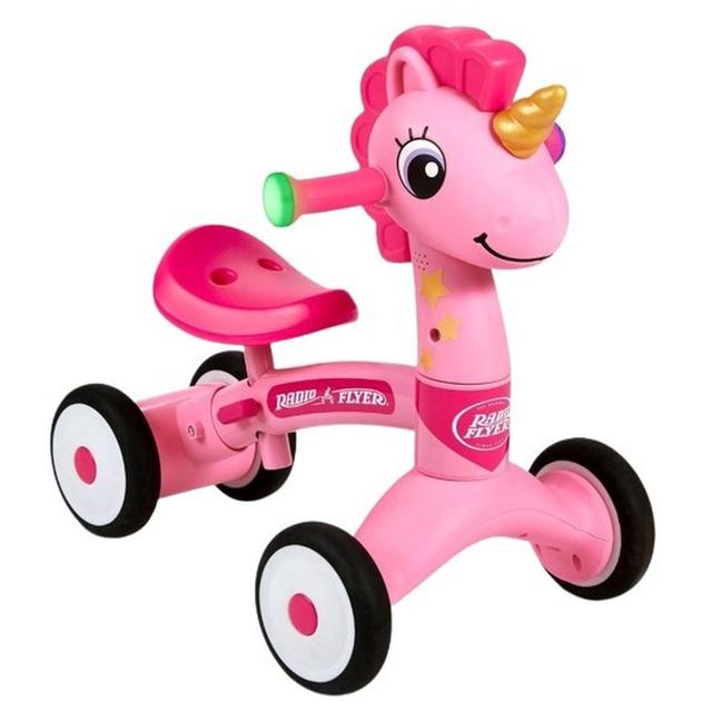 Radio Flyer - Lil Racers Unicorn Ride-On Toy - Pink