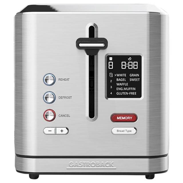 Gastroback - Design Toaster Digital 2S - Silver