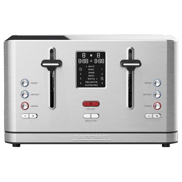 Gastroback - Design Toaster Digital 4S - Silver