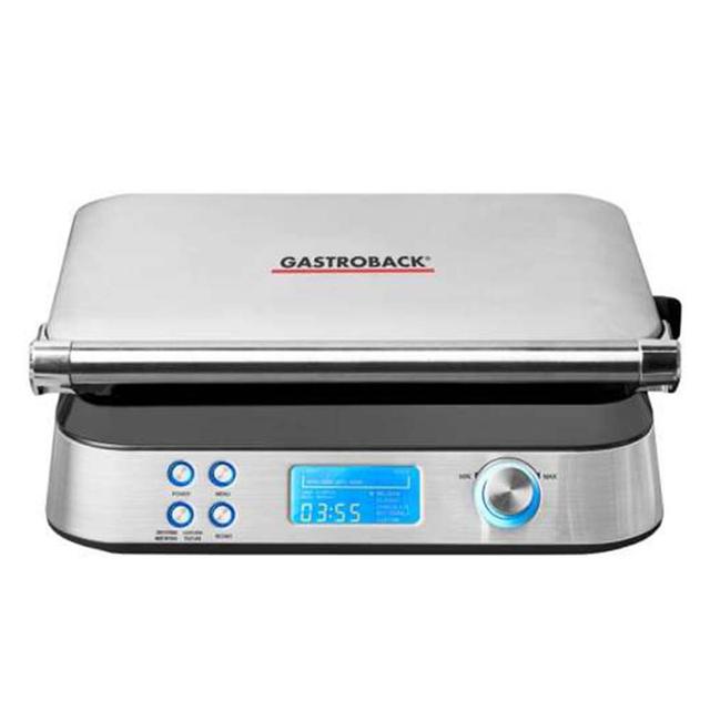 Gastroback - Iron Advanced Control Waffle Maker - Silver