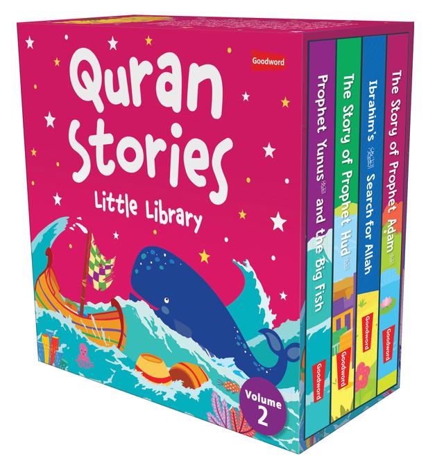 Goodword – Quran Stories Little Library Volume 2  - Set of 4