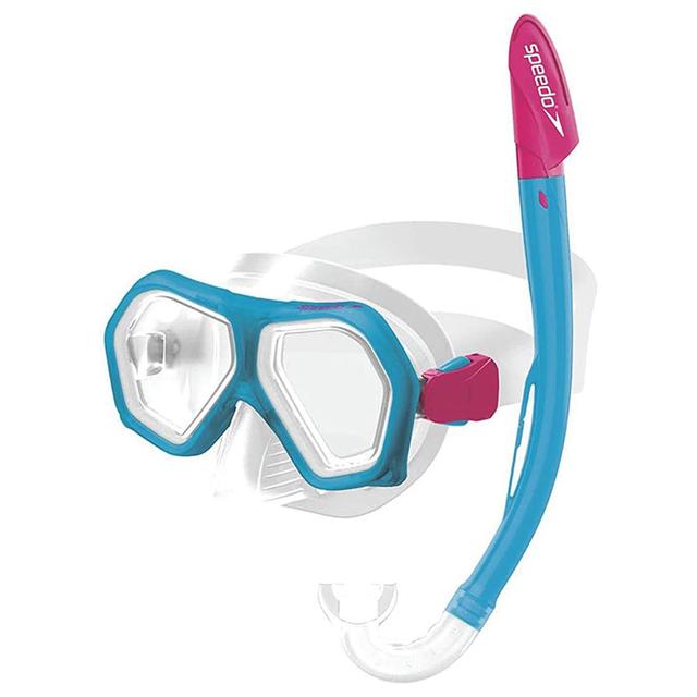 Speedo - Leisure Junior Dual Lenses & Snorkel - Blue