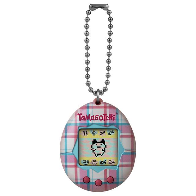 Bandai - Battery Operated Tamagotchi Original Plaid Virtual Pet