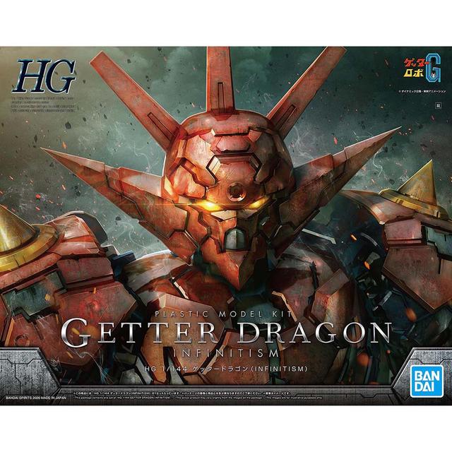 Bandai - 1/144 Hg Getter Dragon Infinitism Ver. Plastic Model Kit