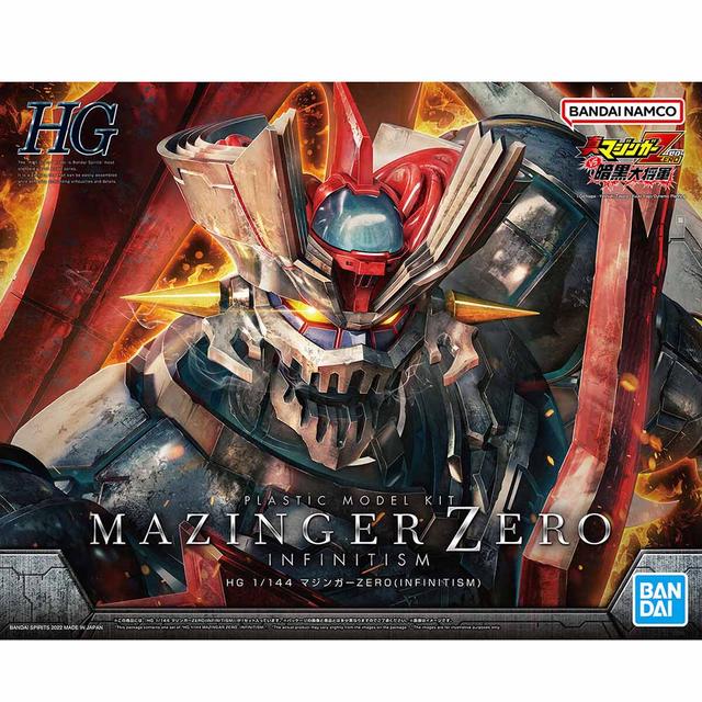 Bandai - 1/144 Hg Mazinger Zero Infinitism Ver. Plastic Model Kit