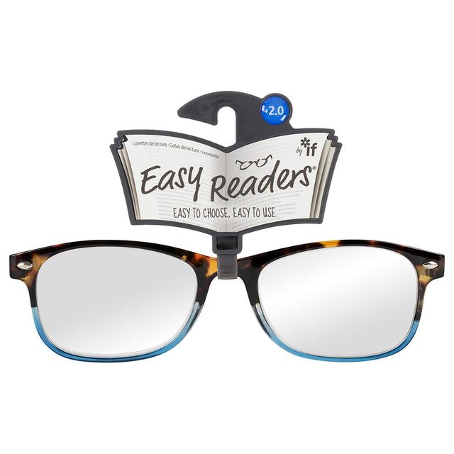 If - Easy Duo Readers - +2.0 - F - Blue/Tortoiseshell