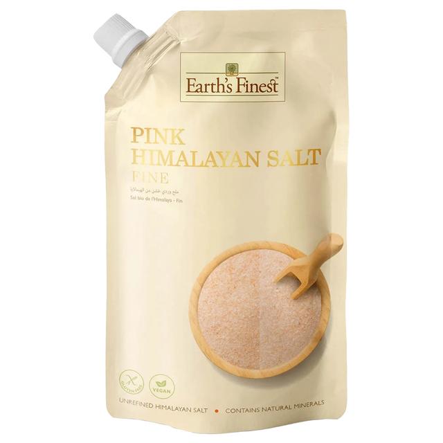 Earth's Finest - Pink Himalaya Salt - Fine - 500g