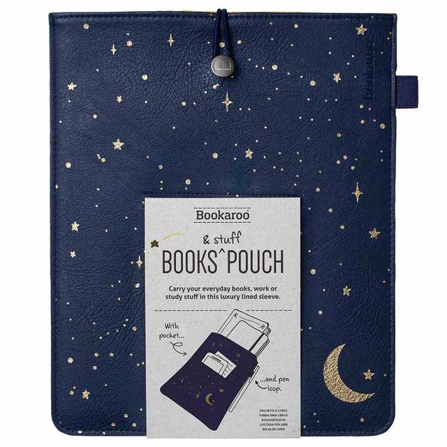 If - Bookaroo Books & Stuff Pouch - Moon & Stars