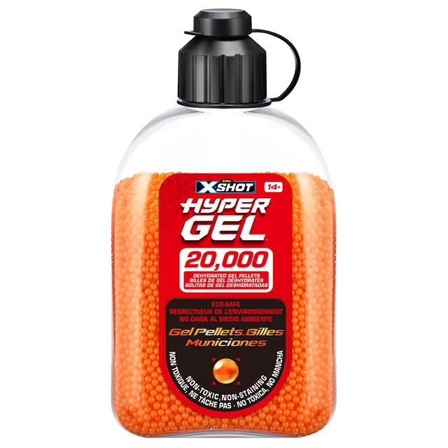 X-Shot - Hyper Gel Gellets Pack - 20000pcs - Orange