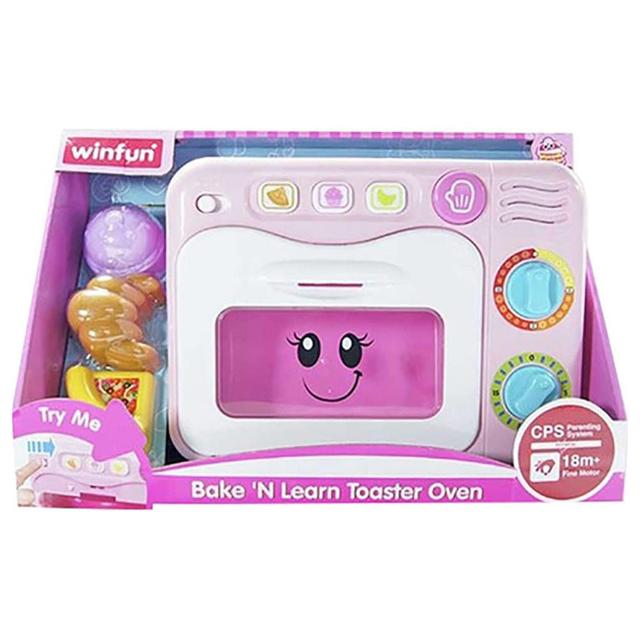 Winfun - Bake N Learn Toaster Oven - Pink