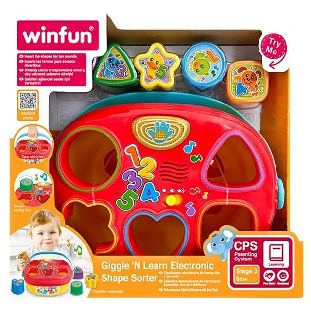 Winfun - Giggle N Learn Electronic Shape Sorter