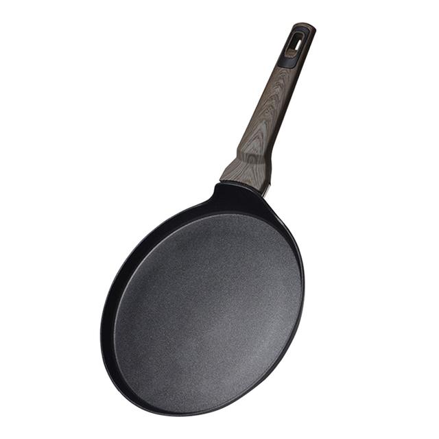 Fissman - Melani Crepe Pan With Non-Stick Coating - Black - 22 cm