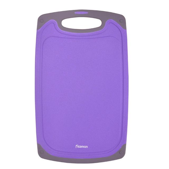 Fissman - Plastic Cutting Board - Purple - 40 cm