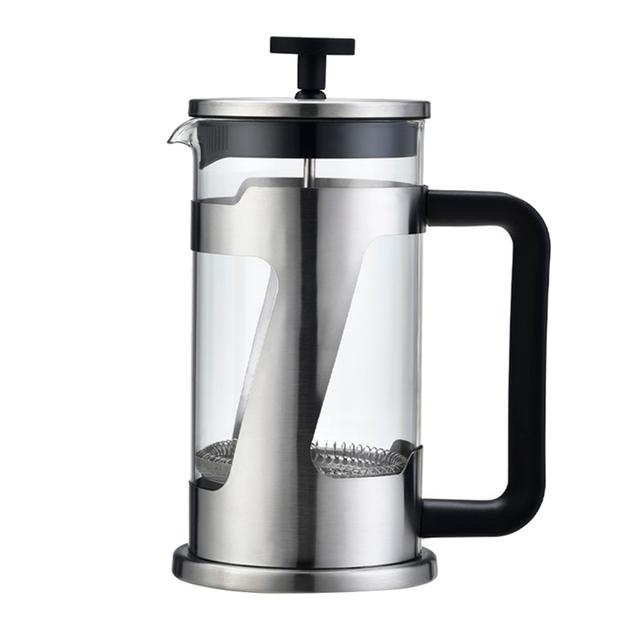 Fissman - Borosilicate Glass French Press Coffee Maker - 600 ml