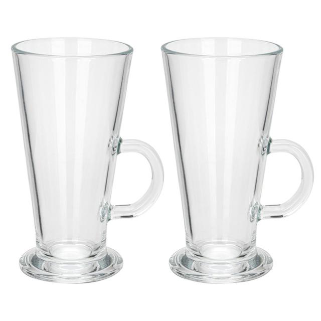 Fissman - Latte Glass Mug - Clear - 280 ml - 2pcs