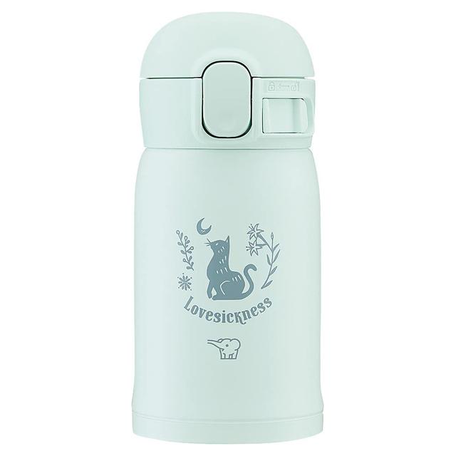 Zojirushi - Stainless Steel Vacuum Bottle - Watery Green - 240 ml