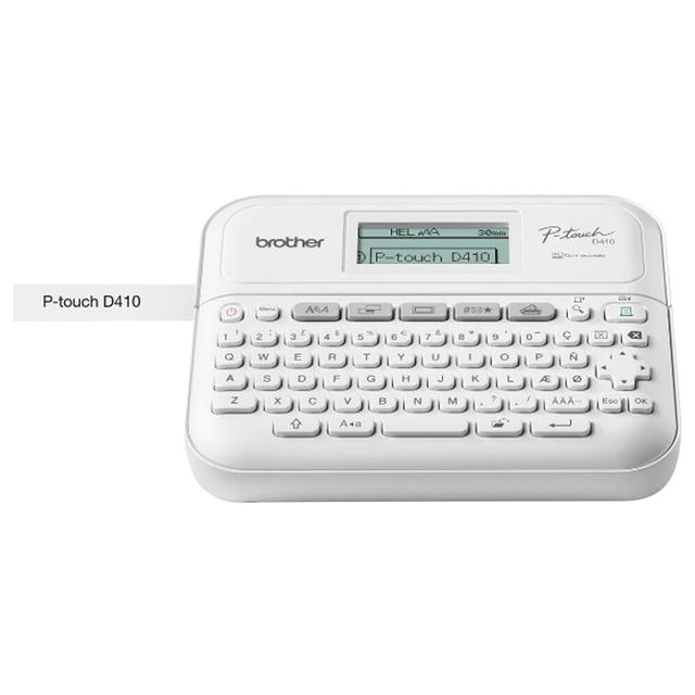 Brother - Desktop PC Connectable Label Printer - White