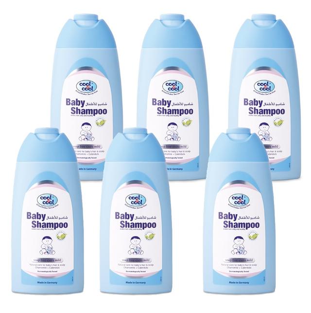 Cool & Cool Baby Shampoo, 250ml - Bundle of 6