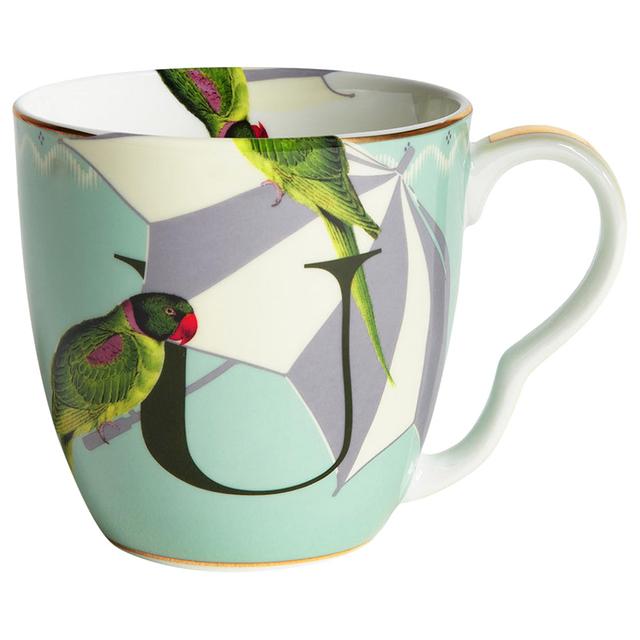 Yvonne Ellen - U - Alphabet Mug - Unbrella Bird