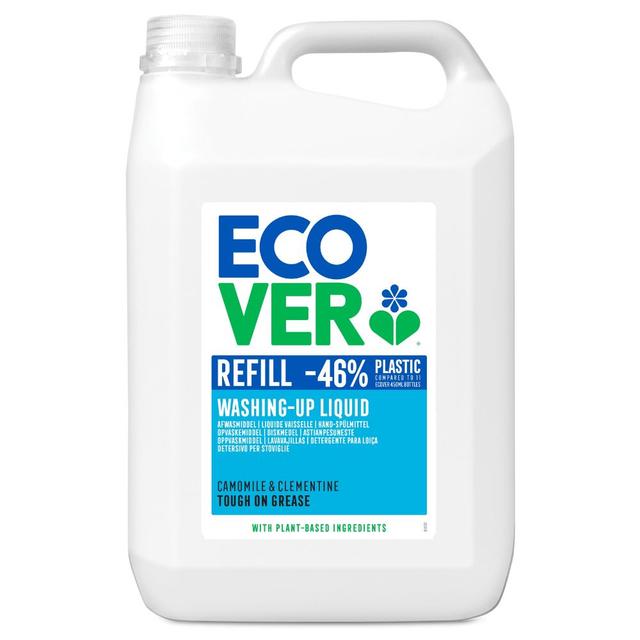 Ecover - Washing Up Liquid Refill Camomile & Clementine 5L