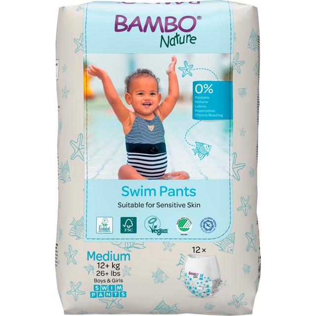 Bambo Nature - Swim Pants 12+ kg - Medium - 12pcs