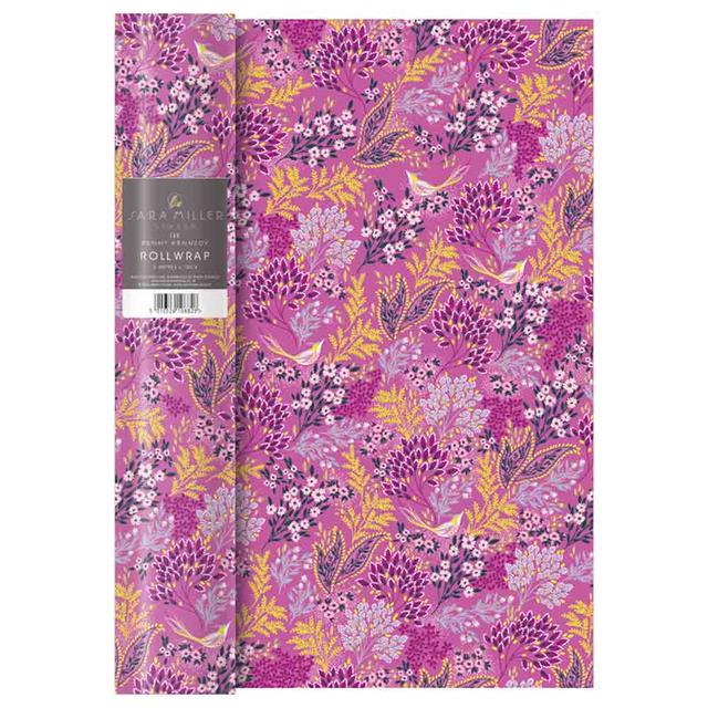 Penny Kennedy - Songbird Mauve Roll Gift Wrap - 12-inch